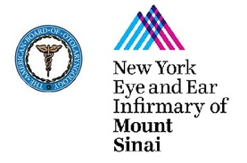 New York Eye and Ear Infirmary of Mount Sinai logo.